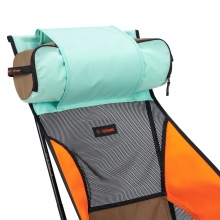 Helinox Camping Chair Sunset Chair (high backrest, new adjustable headrest) mint green/multiblock